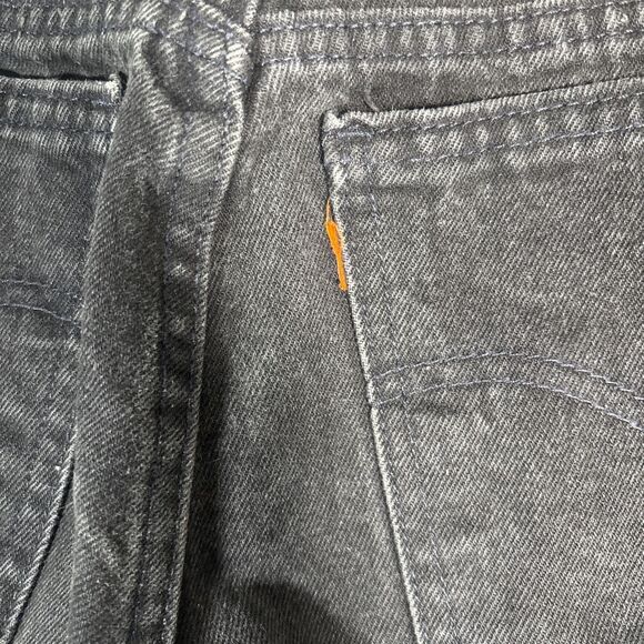 Vintage Levi’s Jeans Womens Sz 10 Short 15921 Tapered Fit Tapered Leg Black ‘96 - Picture 14 of 14